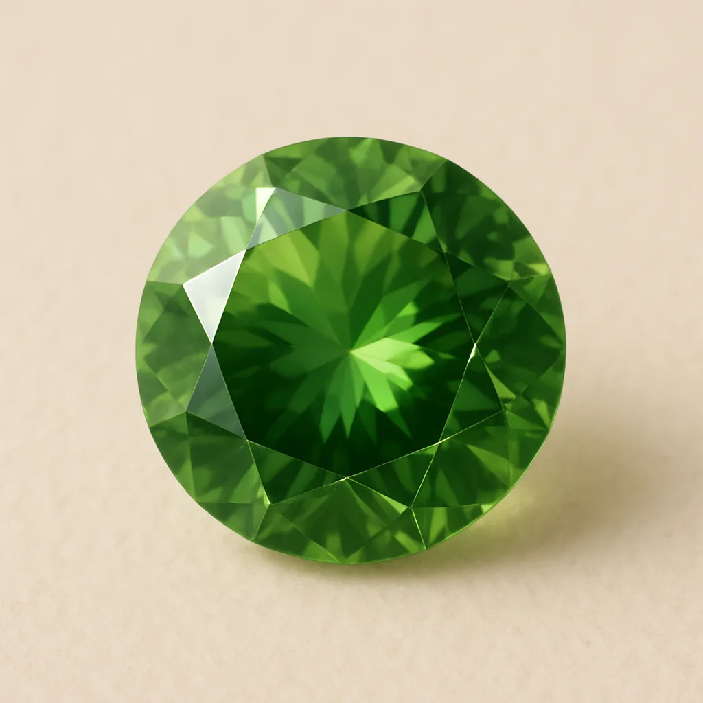 合成グリーンサファイア